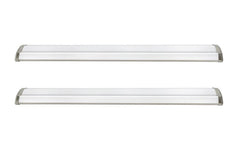 Hampton Bay 4 Ft Luxury Kitchen Light - Brushed Nickel Decorative Wraparound Ceiling Fixture with Selectable Color Temperature - 3000K, 4000K, 5000K