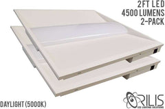 2 Ft x 2 Ft Slim Integrated LED 36W Dimmable Architectural Troffer- 4500 Lumens- DLC - ETL