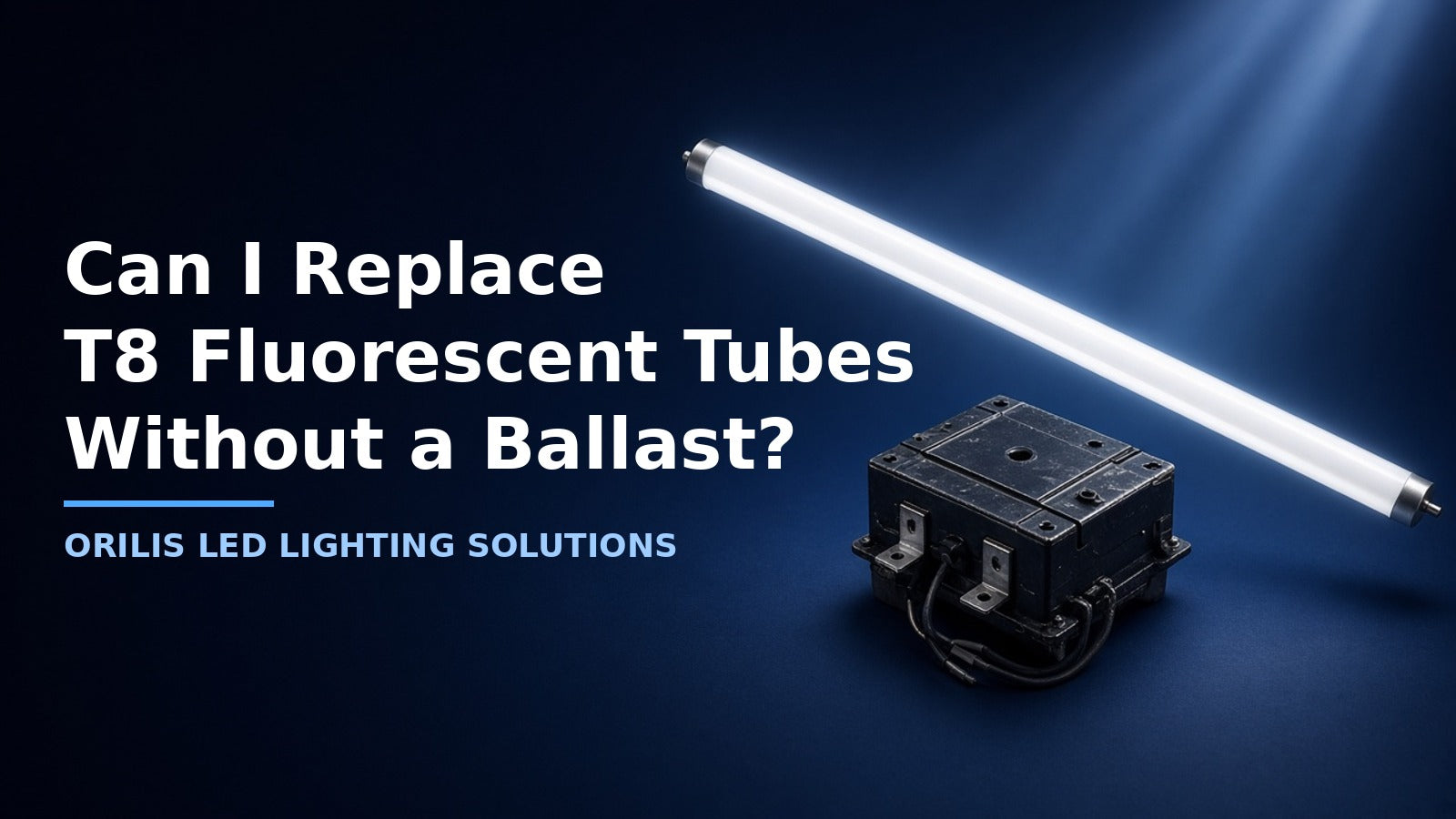 Can I Replace T8 Fluorescent Tubes Without a Ballast?