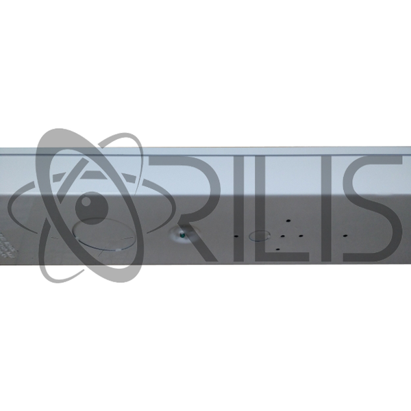 4 Ft. White Flush Mount Hardwired Ceiling Fixture + (2) LED T8 Tubes - ORILIS LED LIGHTING SOLUTIONS