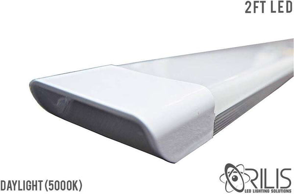 2 Ft. Integrated 27W White Indoor Hardwired LED Fixture- 5000K - ORILIS LED LIGHTING SOLUTIONS
