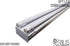 8 Ft 88W Commercial Grade High Output 4 Light LED T8 Fixture (4) 4 Ft Single Ended 22W LED Tubes 5000K - 10500 Lumens - DLC and UL Listed - ORILIS LED LIGHTING SOLUTIONS