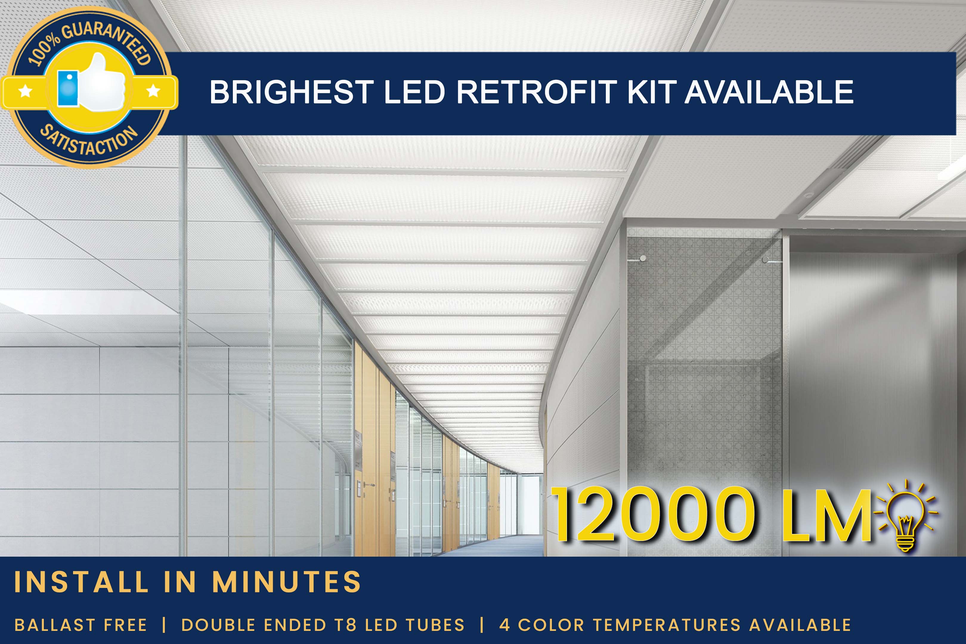 Led Tube Conversion Kit 4-Light 22W Fluorescent to LED Retrofit Conversion Kit | Orilis LED ...