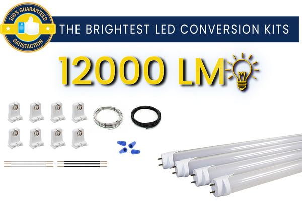 Fluorescent to LED Retrofit Conversion Kit