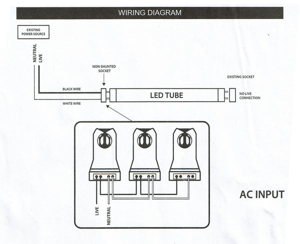 4 FT Single Ended 22 Watt LED Tubes - 2,640 Lumens - 5000K - Day Light - DLC - UL Listed - ORILIS LED LIGHTING SOLUTIONS